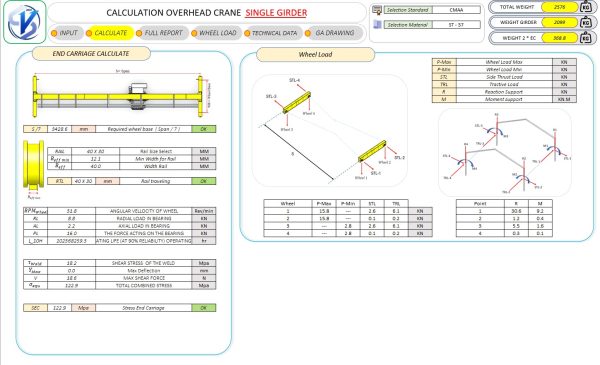 SKCRANE.ORG-Calculation Software Single Girder -4