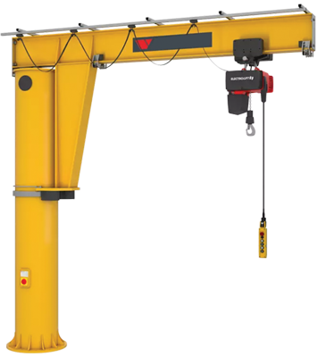 نرم افزار محاسباتی جرثقیل ستونی بازویی JIB CRANE